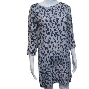Gryphon Silk Animal Print Dress